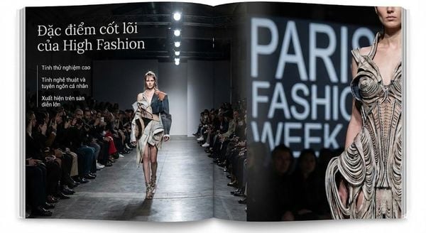High fashion là gì - Đặc điểm cốt lõi của High Fashion