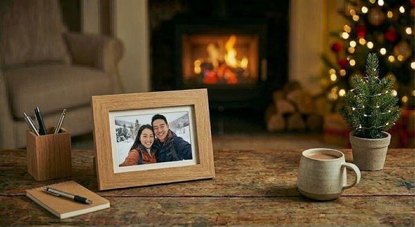 Quà giáng sinh cho người yêu - Khung ảnh đôi