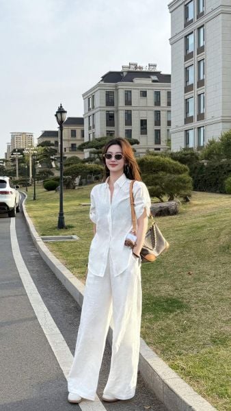 Outfit Quiet Luxury chọn local brand tinh tế