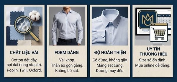 Áo sơ mi nam cao cấp là gì?