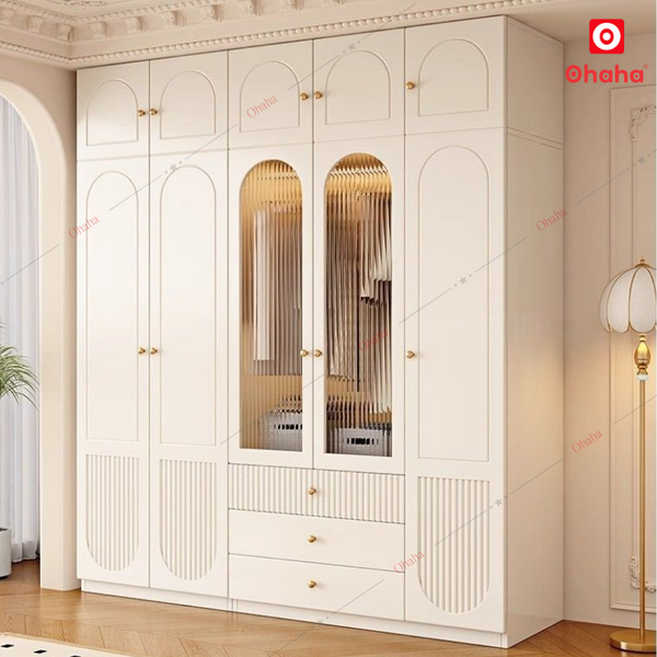 Tủ quần áo gỗ công nghiệp cao cấp Ohaha - TACC19 hiện đại