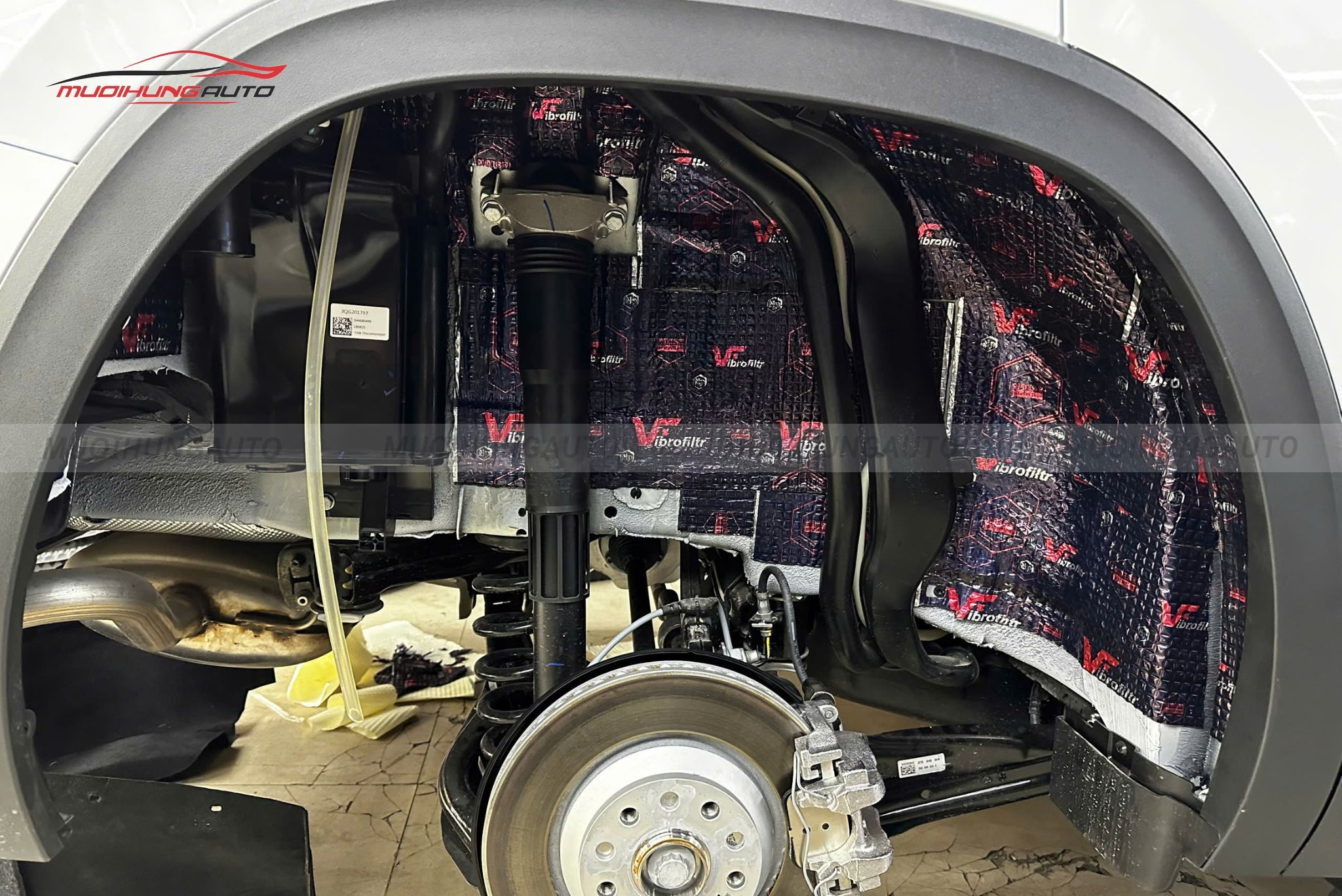 Cách âm hốc bánh xe Volkswagen Teramont 2025