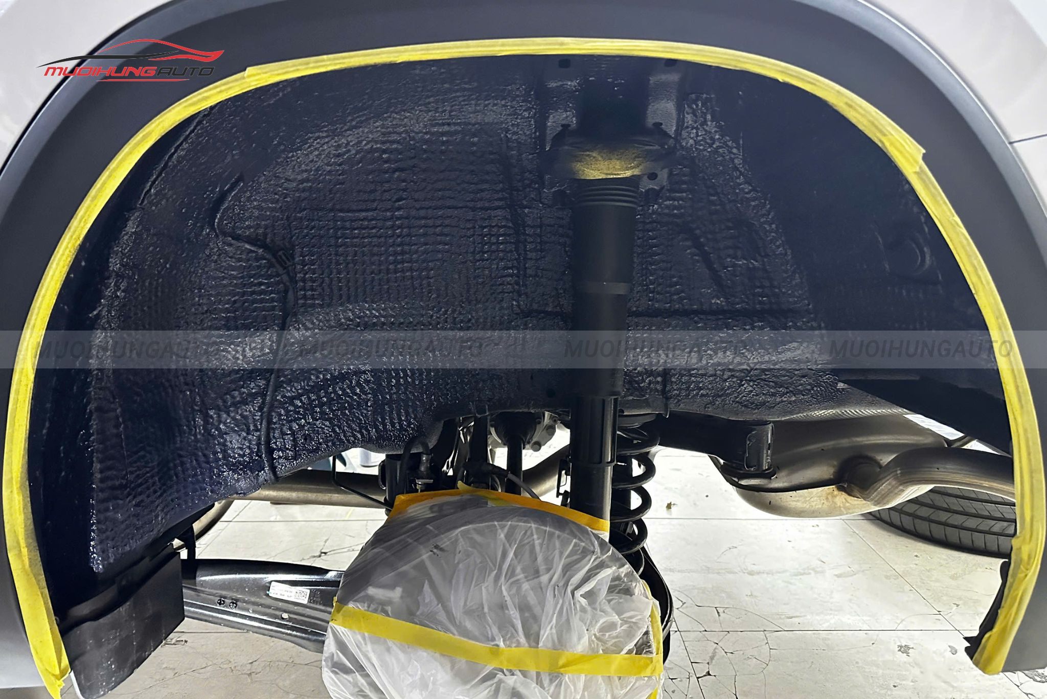 Cách âm hốc bánh cho Volkswagen Teramont 2025