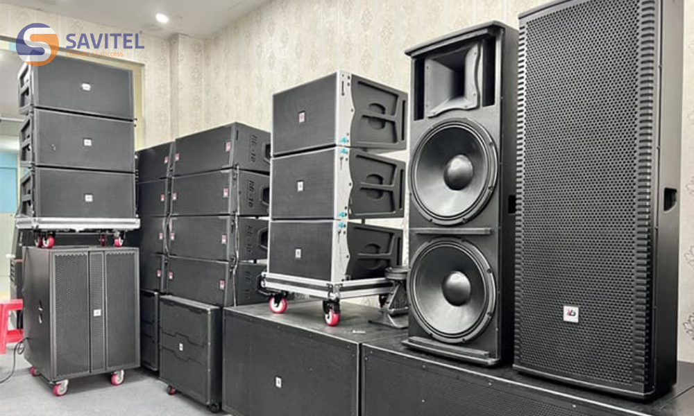 Loa biểu diễn tổ chức sự kiện tầm trung
