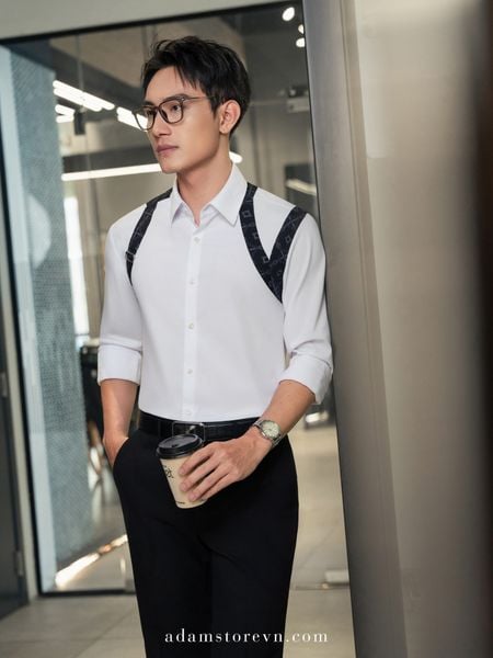 Sơ mi nam trắng