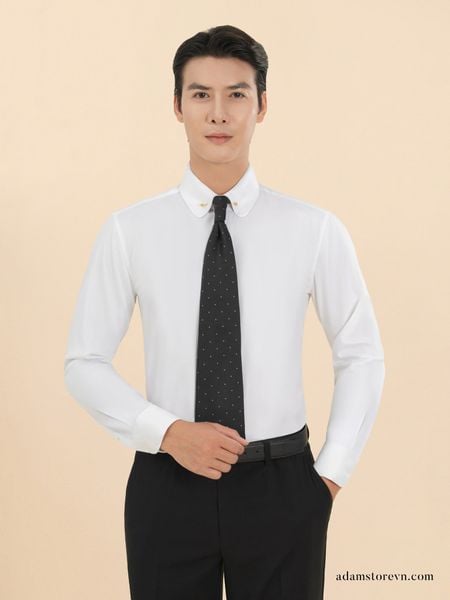 Áo sơ mi trắng Adam Store