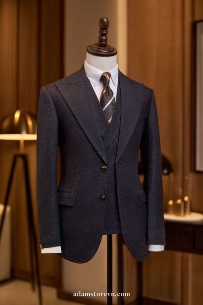 vest nam vải cashmere 3