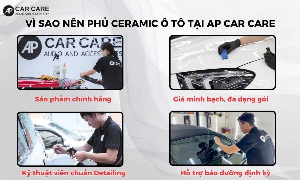 Tại AP Car Care – trung tâm chăm sóc xe ô tô chuyên nghiệp