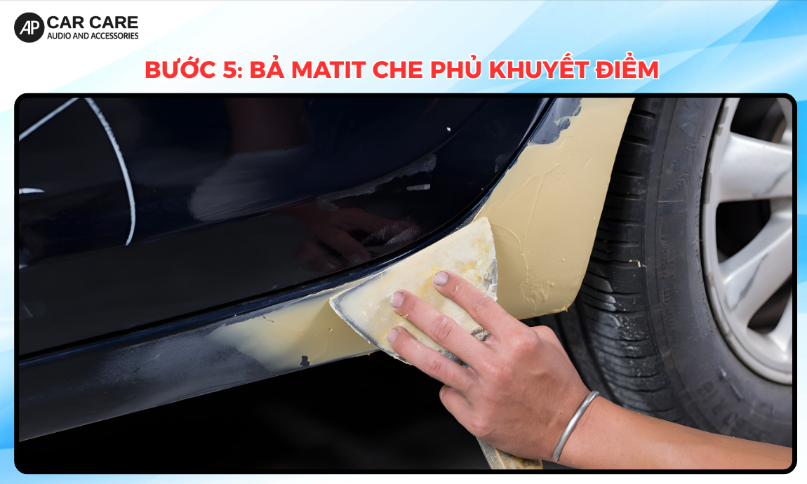 bả matit che phủ khuyết điểm