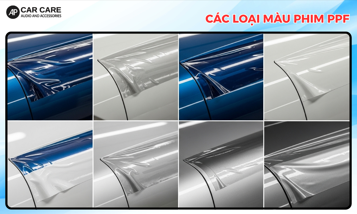 các loại màu phim ppf