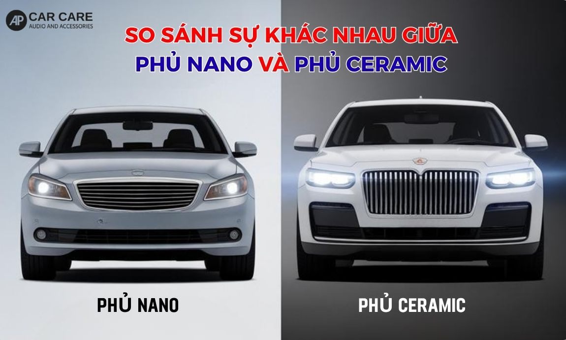 So sánh sự khác nhau giữa phủ Ceramic và phủ Nano