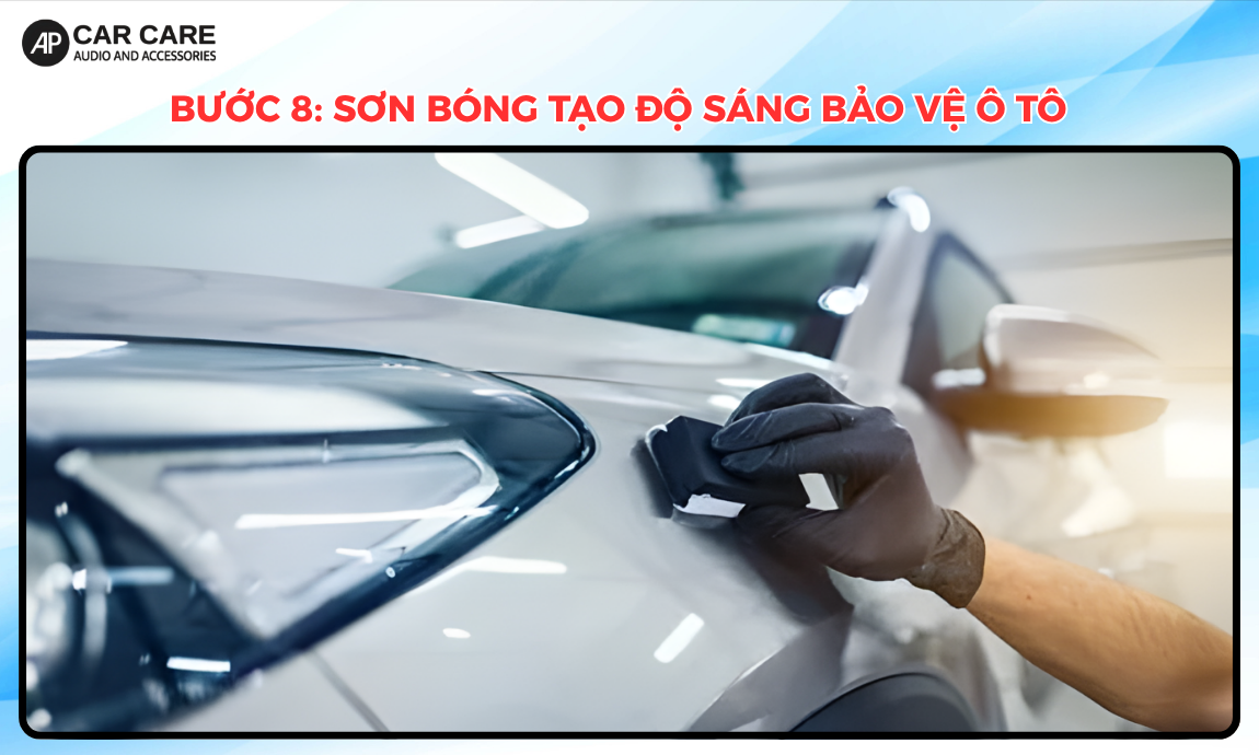 sơn bóng tạo độ sáng bảo vệ ô tô