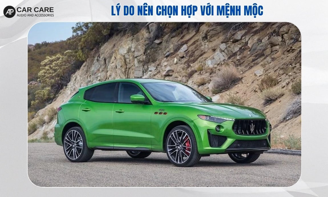 Tại sao phải chọn xe màu hợp mệnh Mộc