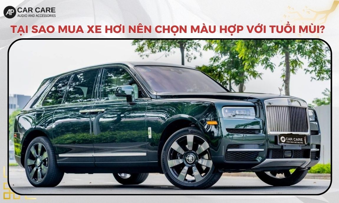 Tại sao mua xe hơi nên chọn màu hợp với tuổi Mùi?