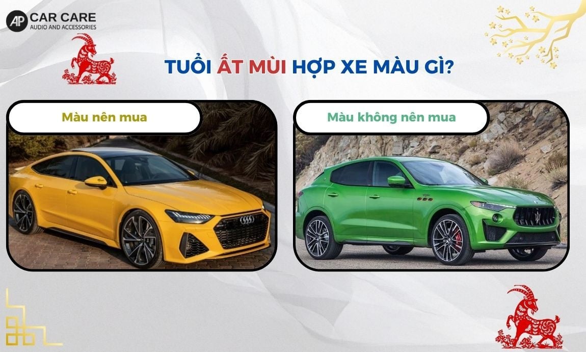 Tuổi Ất Mùi hợp xe màu gì?