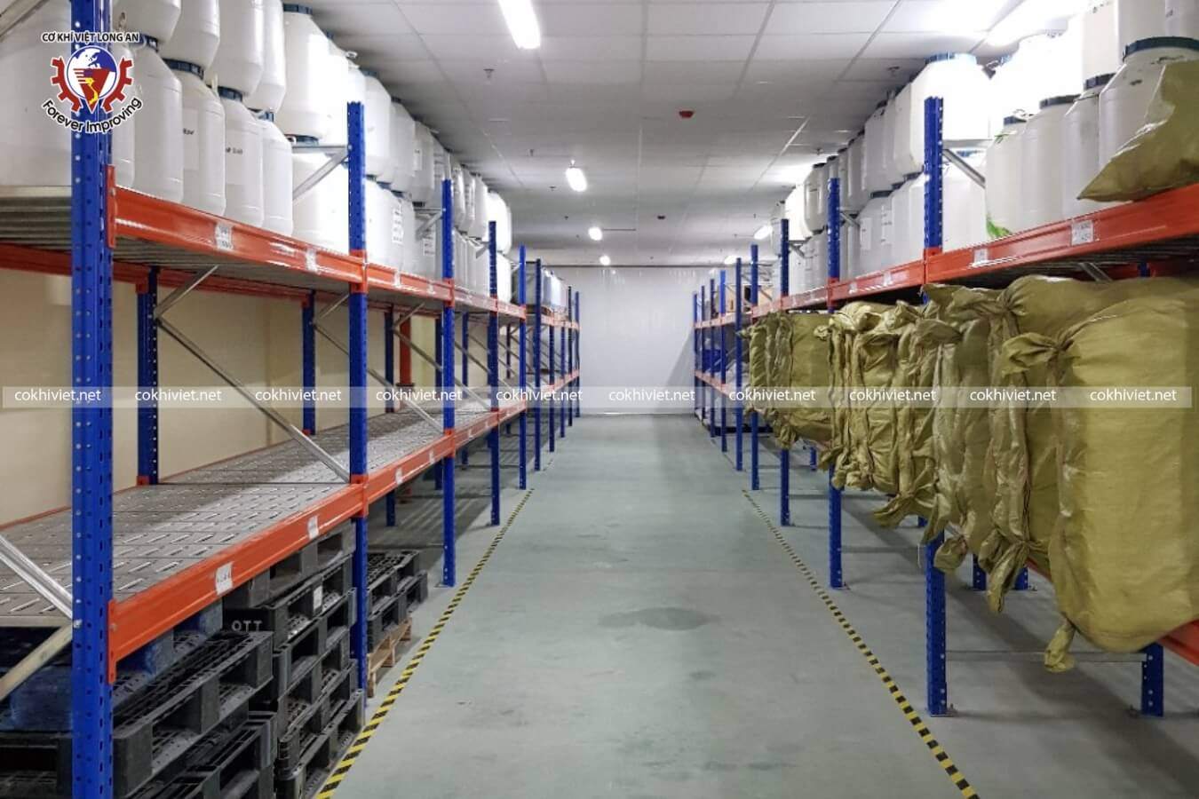 kệ trung tải kho bao bì