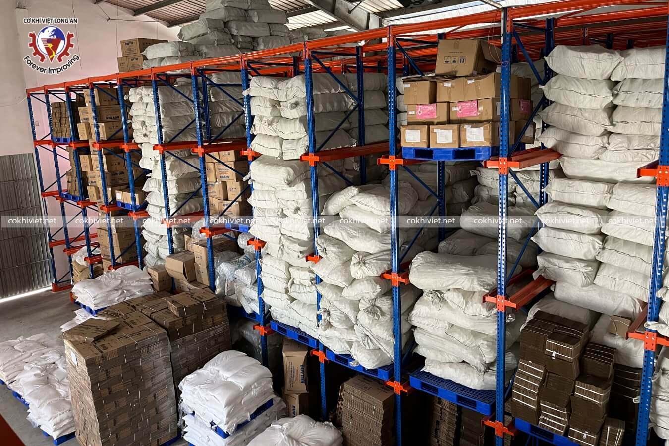 kệ kho bao bì