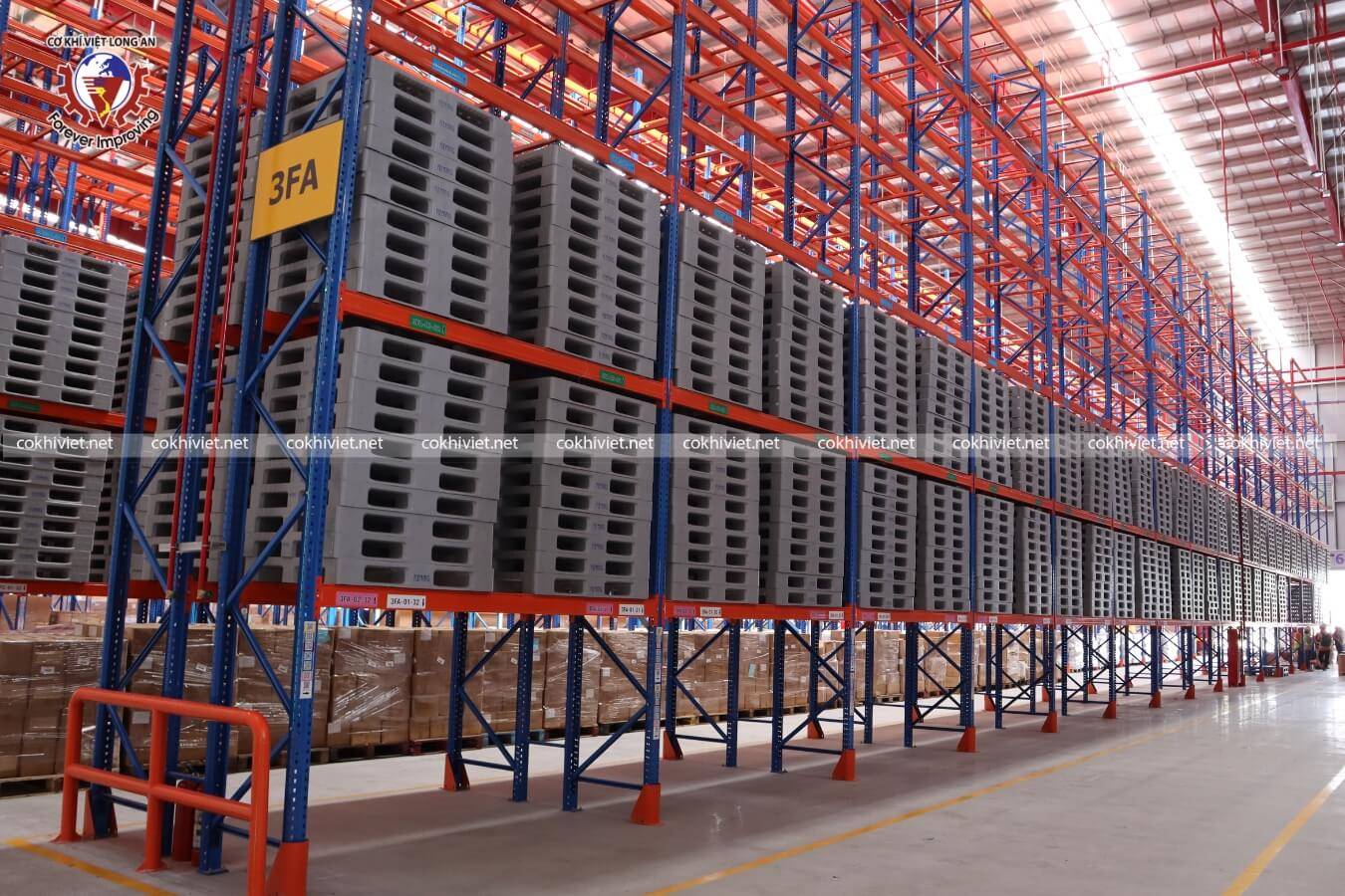 kệ chứa hàng kho bao bì
