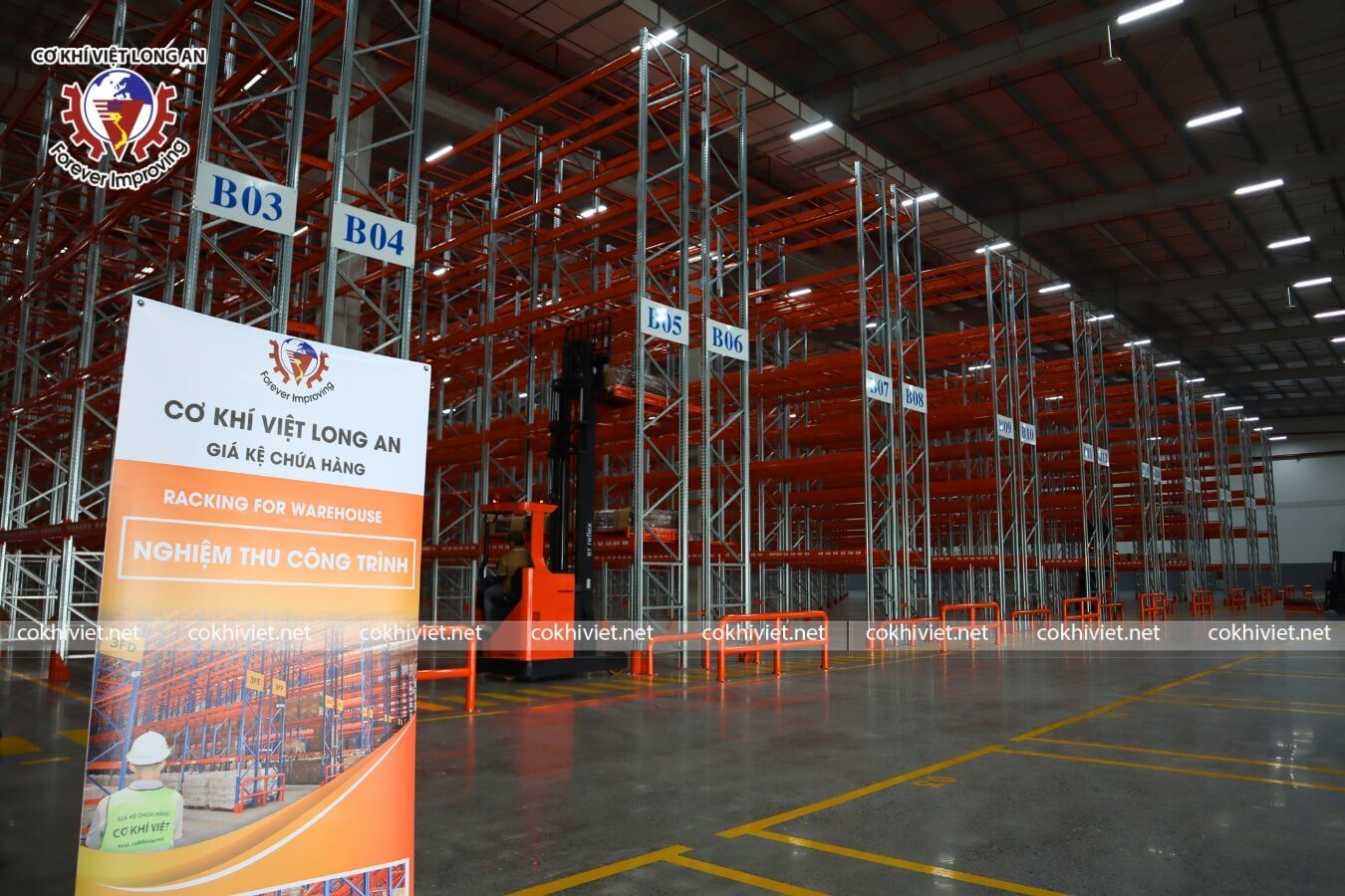 kệ selective ngành logistics