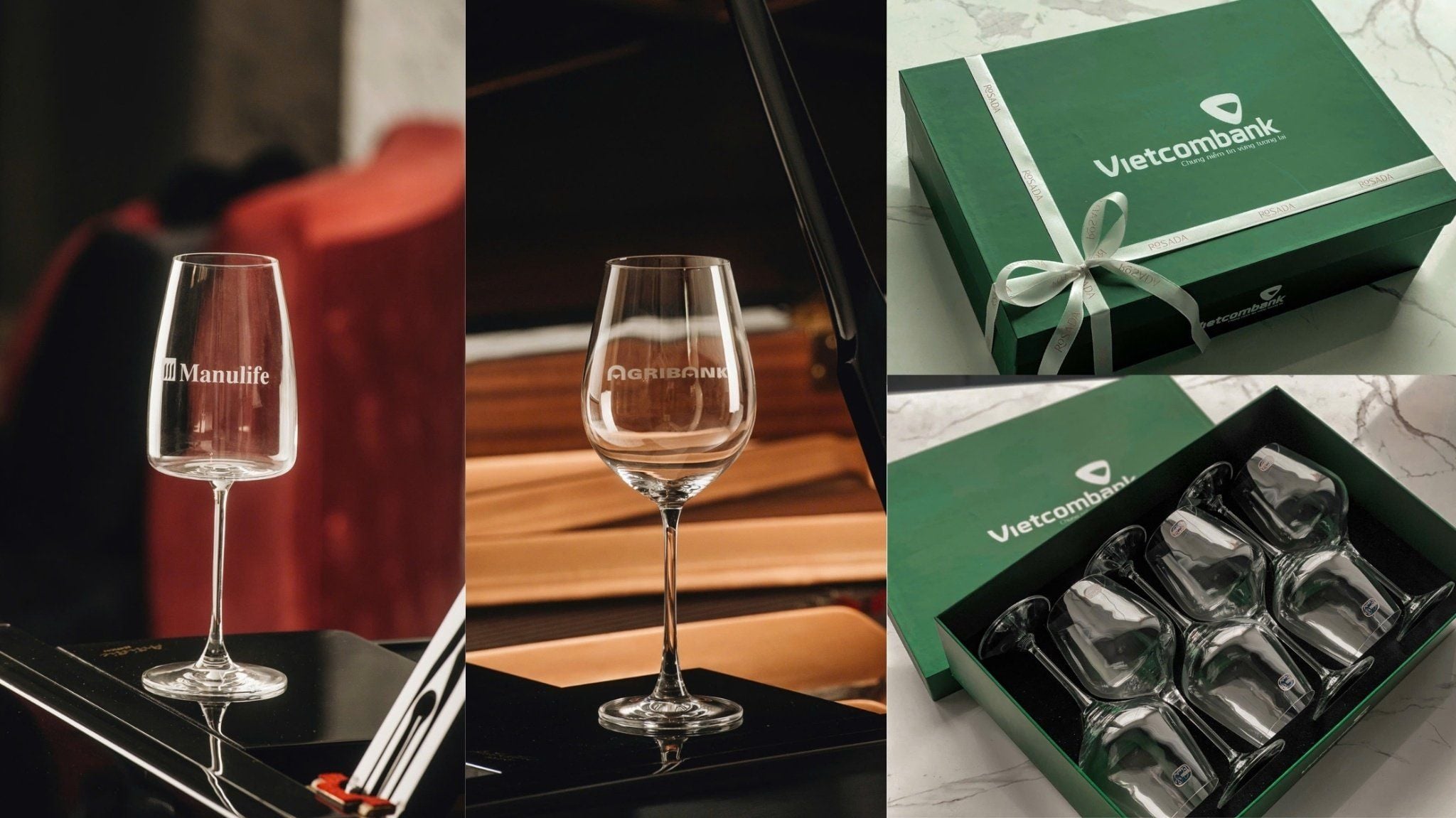 Ly vang pha lê – Món quà hoàn hảo cho mọi dịp tri ân và tôn vinh