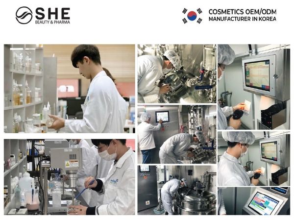 quy trình gia công mỹ phẩm Hàn Quốc