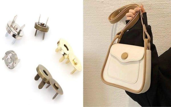 Khóa nam châm túi xách là loại phụ kiện khóa