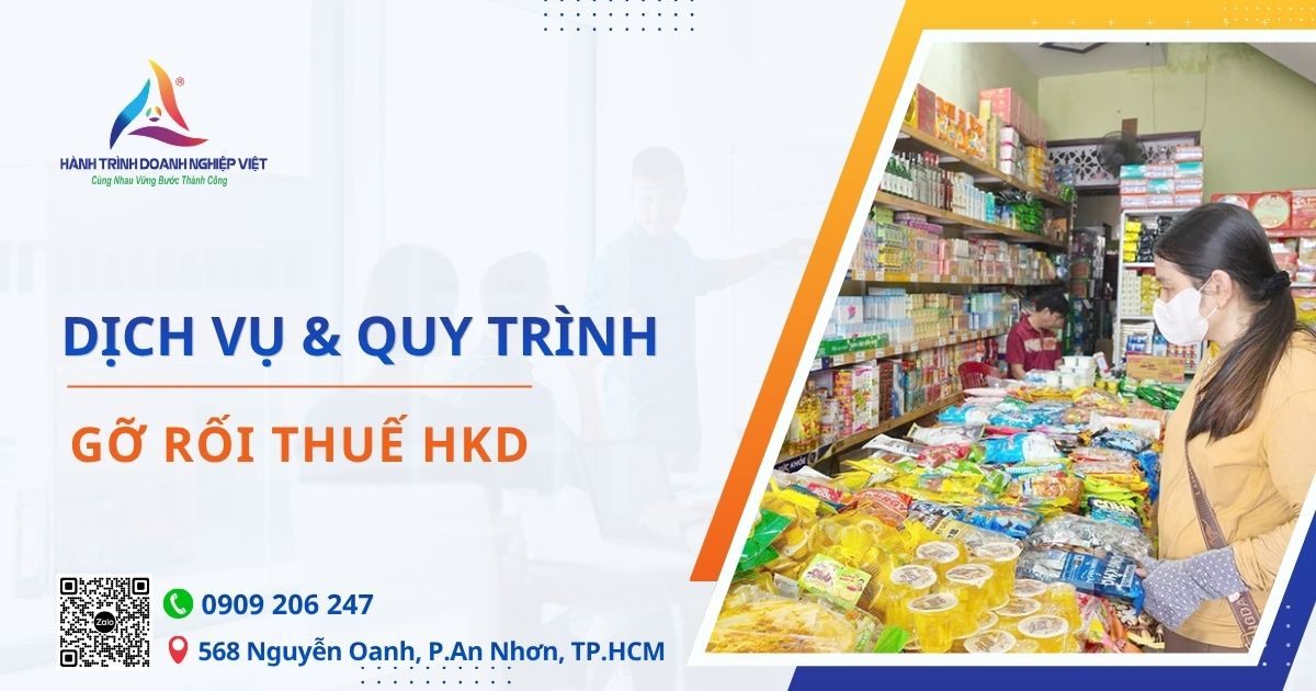 Dịch vụ gỡ rối thuế hộ kinh doanh 2026 nhanh chóng hiệu quả tại HTDNV