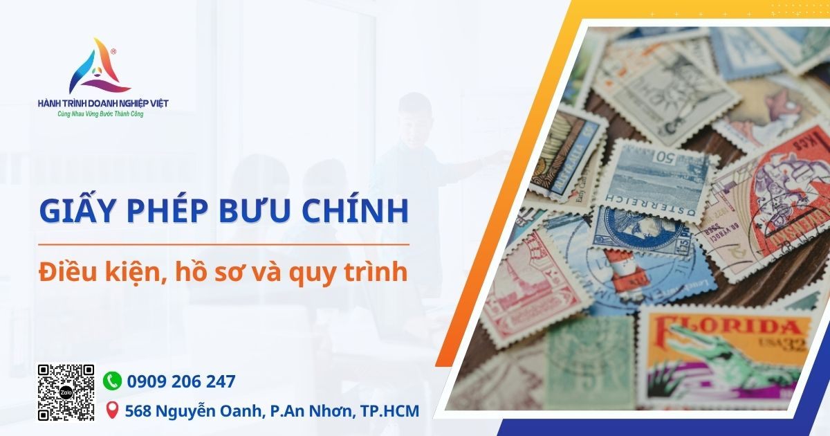 Dịch vụ xin giấy phép bưu chính toàn quốc trọn gói mới nhất