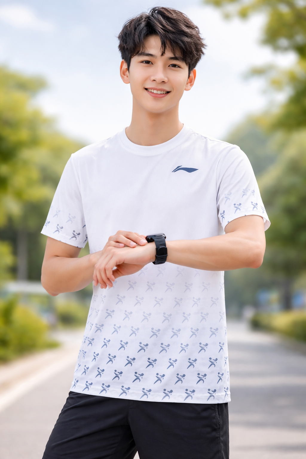 Áo T-shirt Nam Li-Ning AHSW745-1V