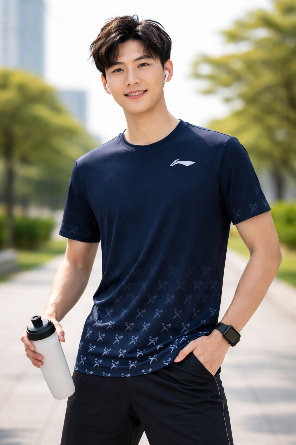Áo T-shirt Nam Li-Ning AHSW745-2V