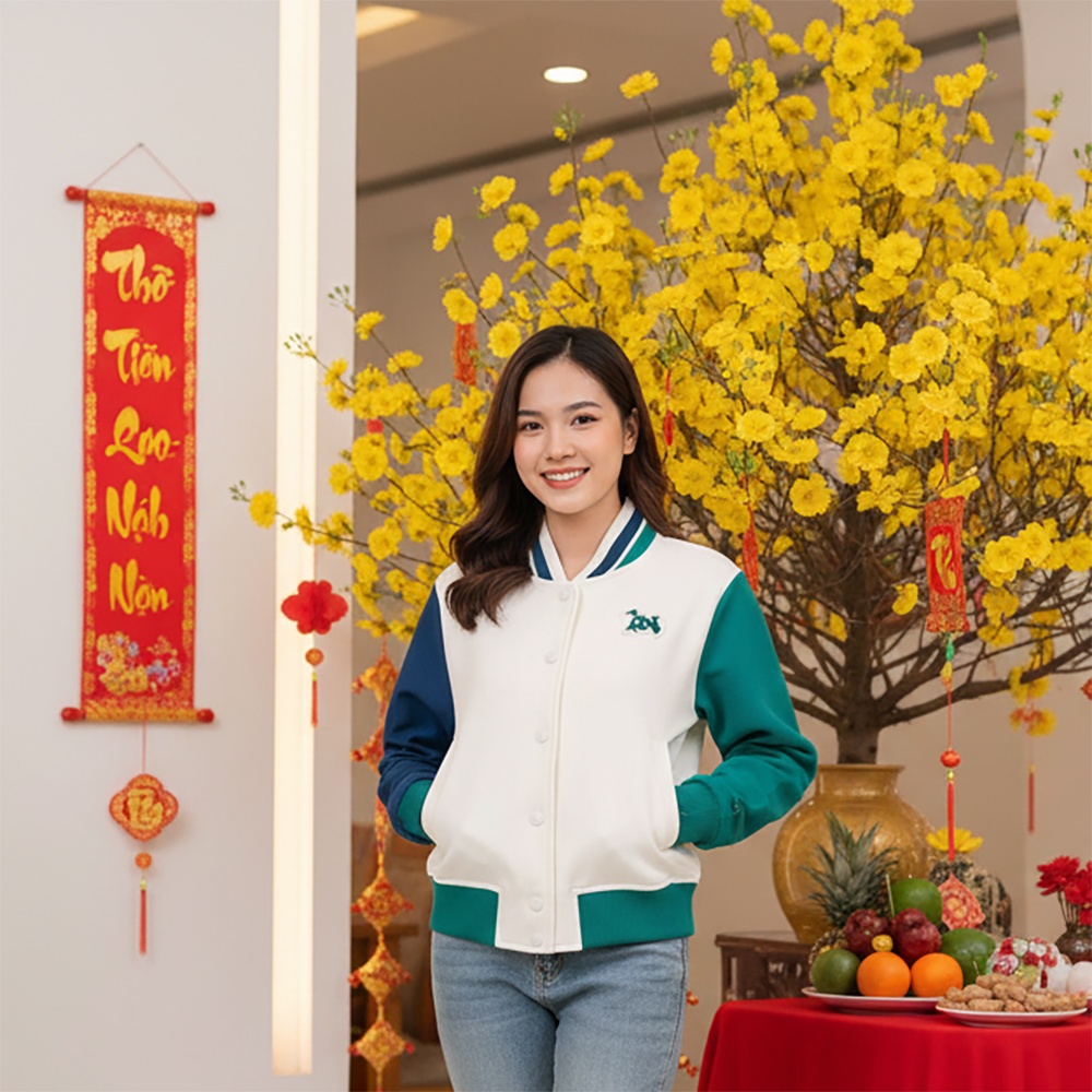 Áo Nỉ Nữ Li-Ning AWDUJ12-1V
