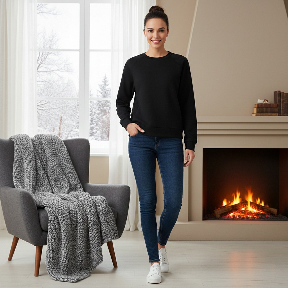 Áo Nỉ Nữ Li-Ning AWDU144-5V