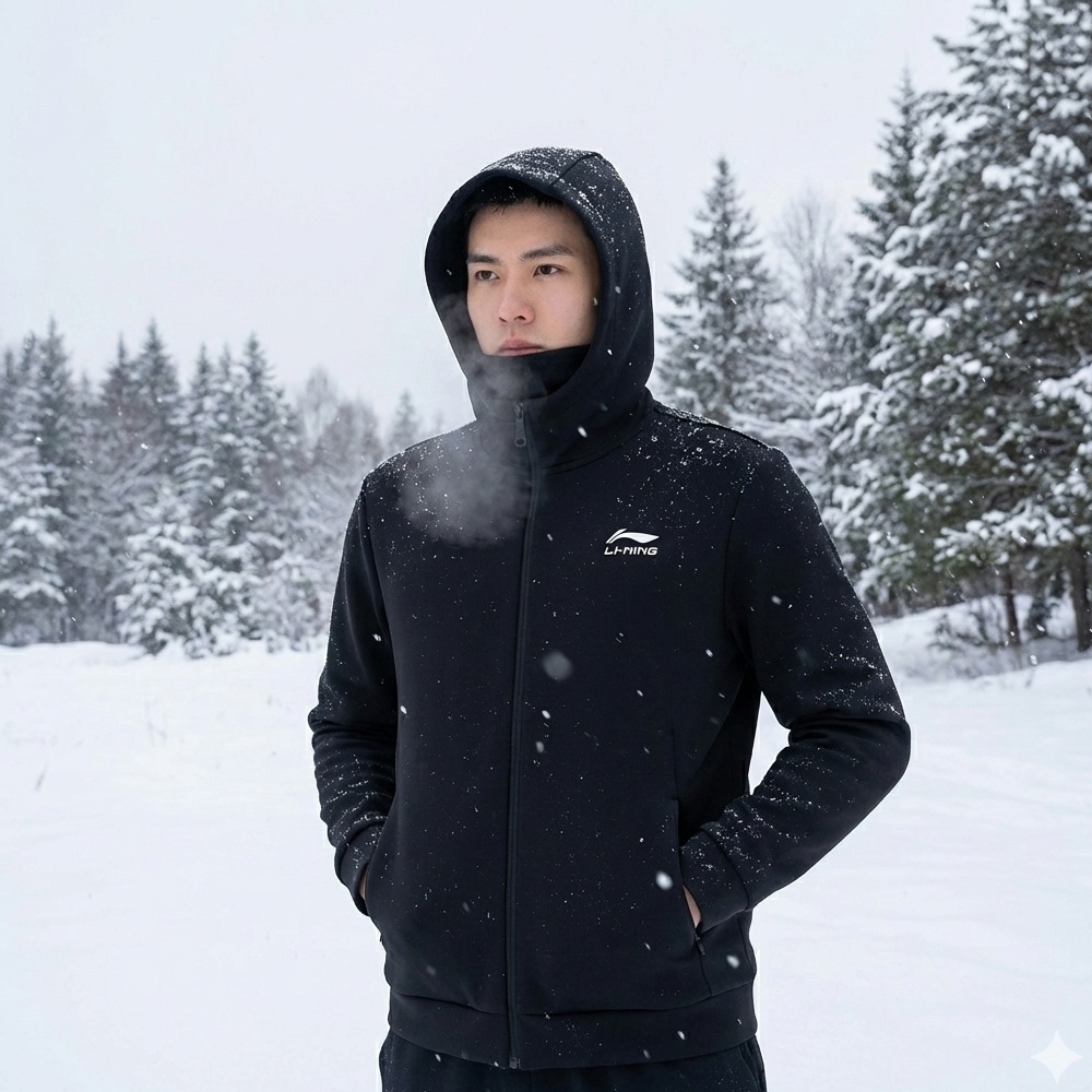 Áo Khoác Nỉ Nam Li-Ning AWDVA71-3V