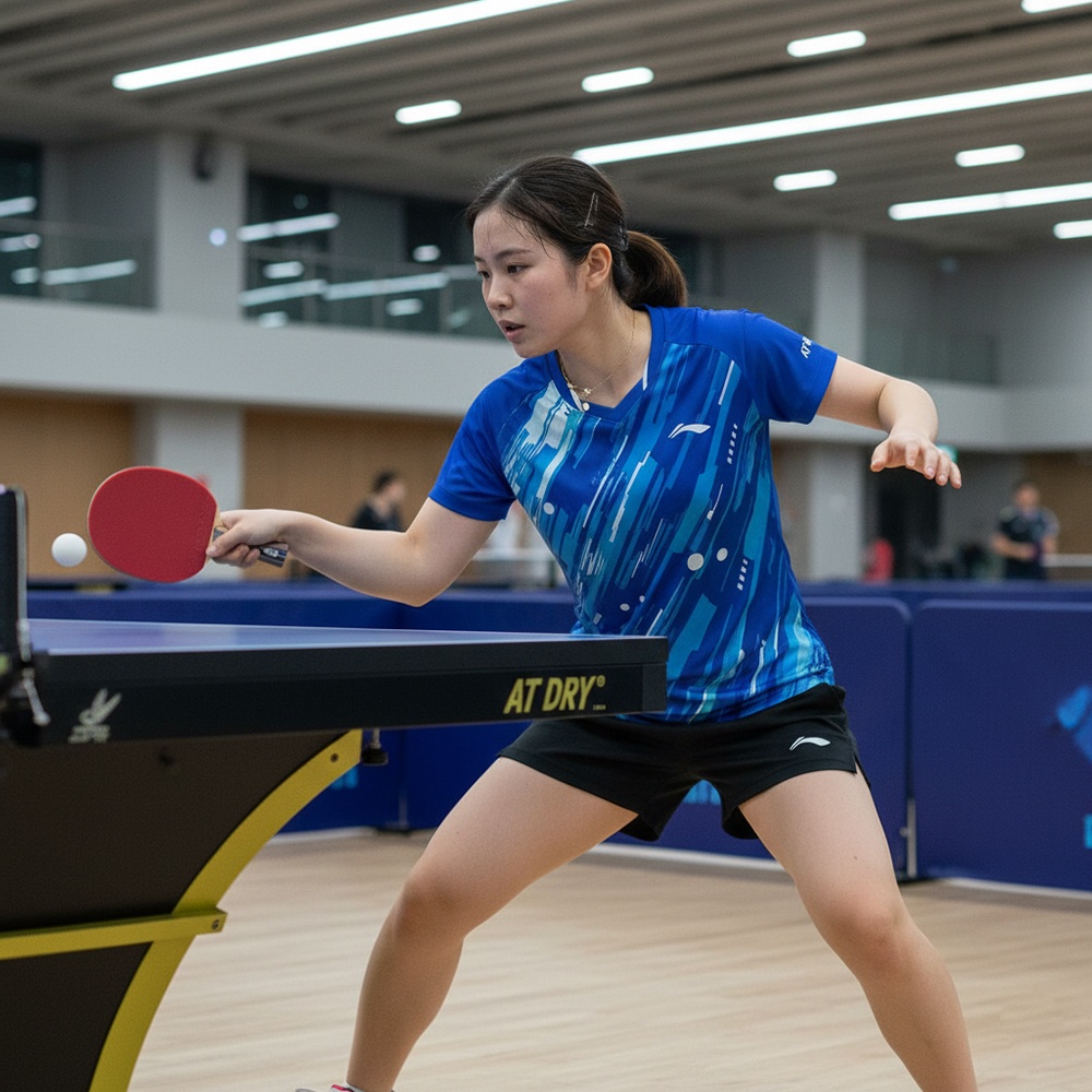 Bộ Quần Áo Bóng Bàn Nam Nữ Li-Ning P-AATU048-1V