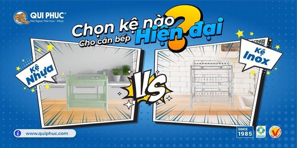 Kệ inox Qui Phúc