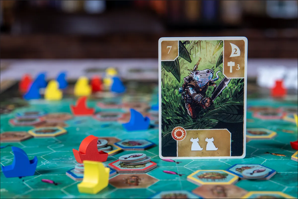 Cục diện bàn cờ board game chiến thuật Feya's Swamp
