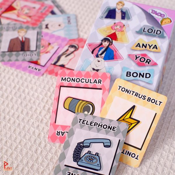 board game taco loid anya yor bond chuc nang