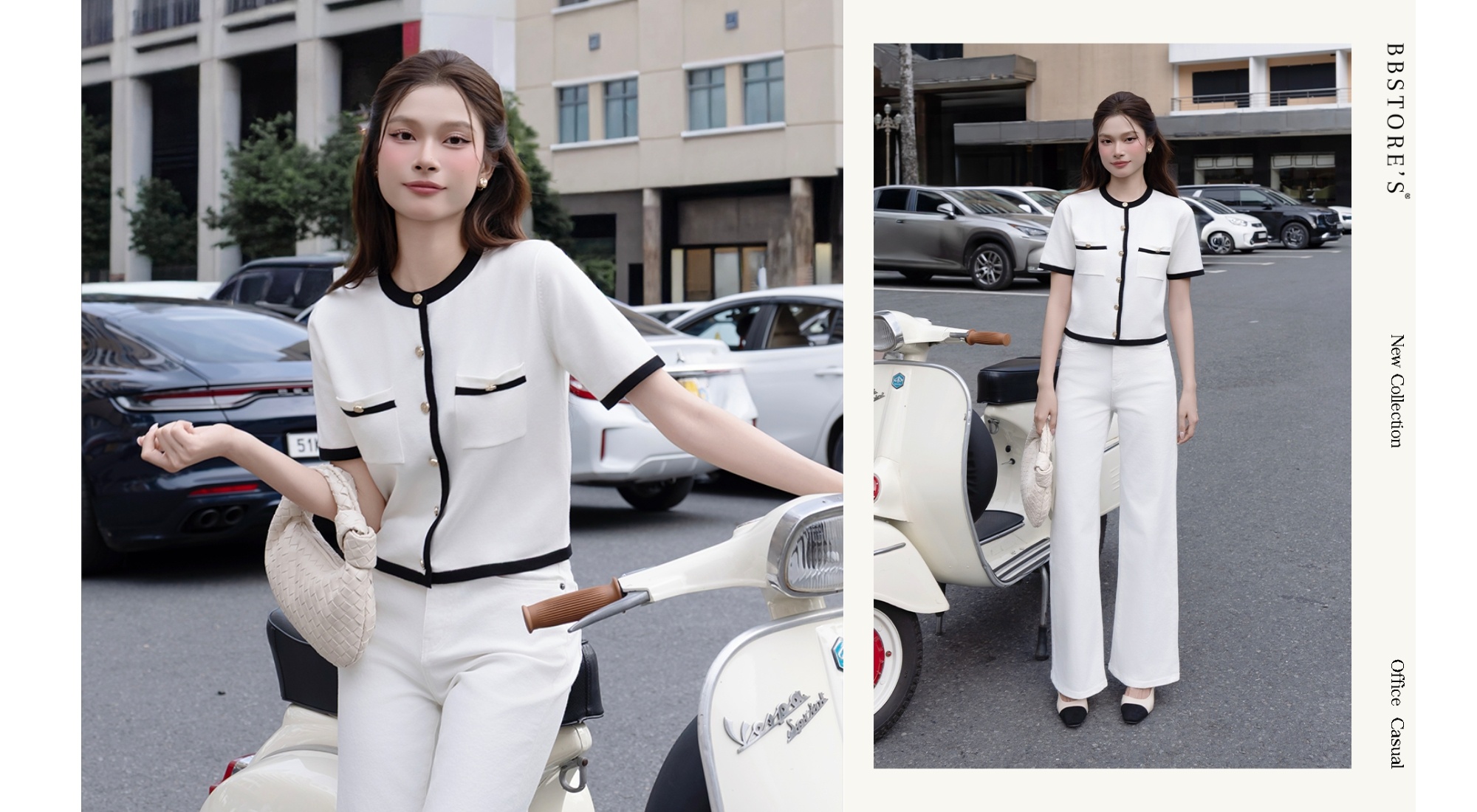 set đồ áo dệt kim