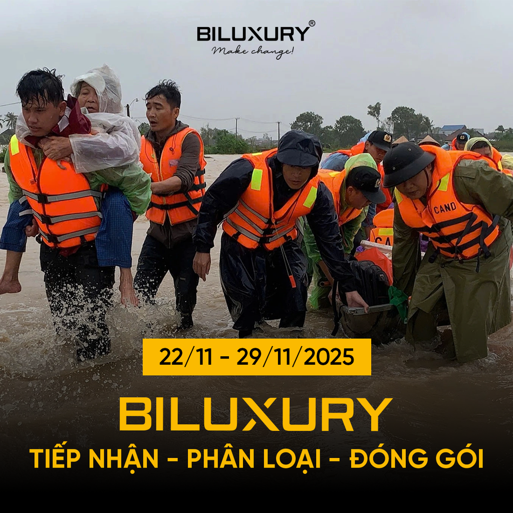 BILUXURY CHUNG TAY CÙNG MIỀN TRUNG - VƯỢT QUA BÃO LŨ