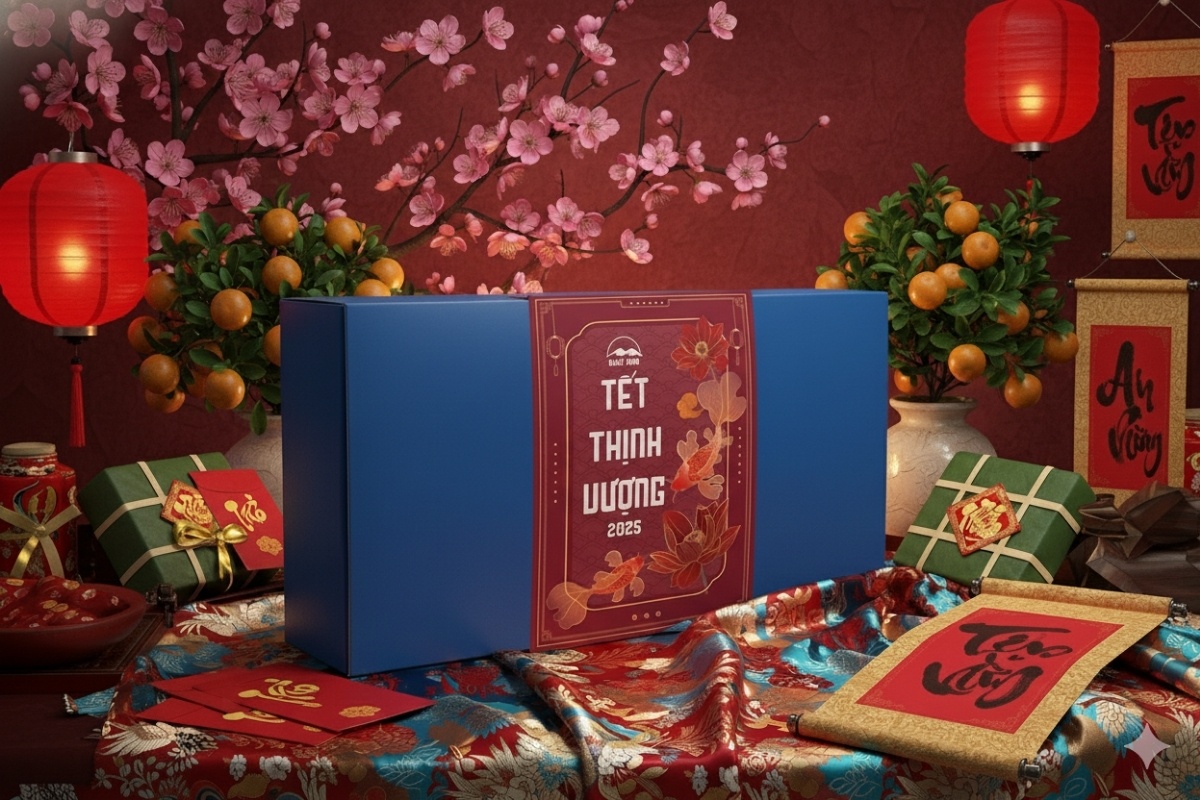 Hộp quà tết thịnh vượng