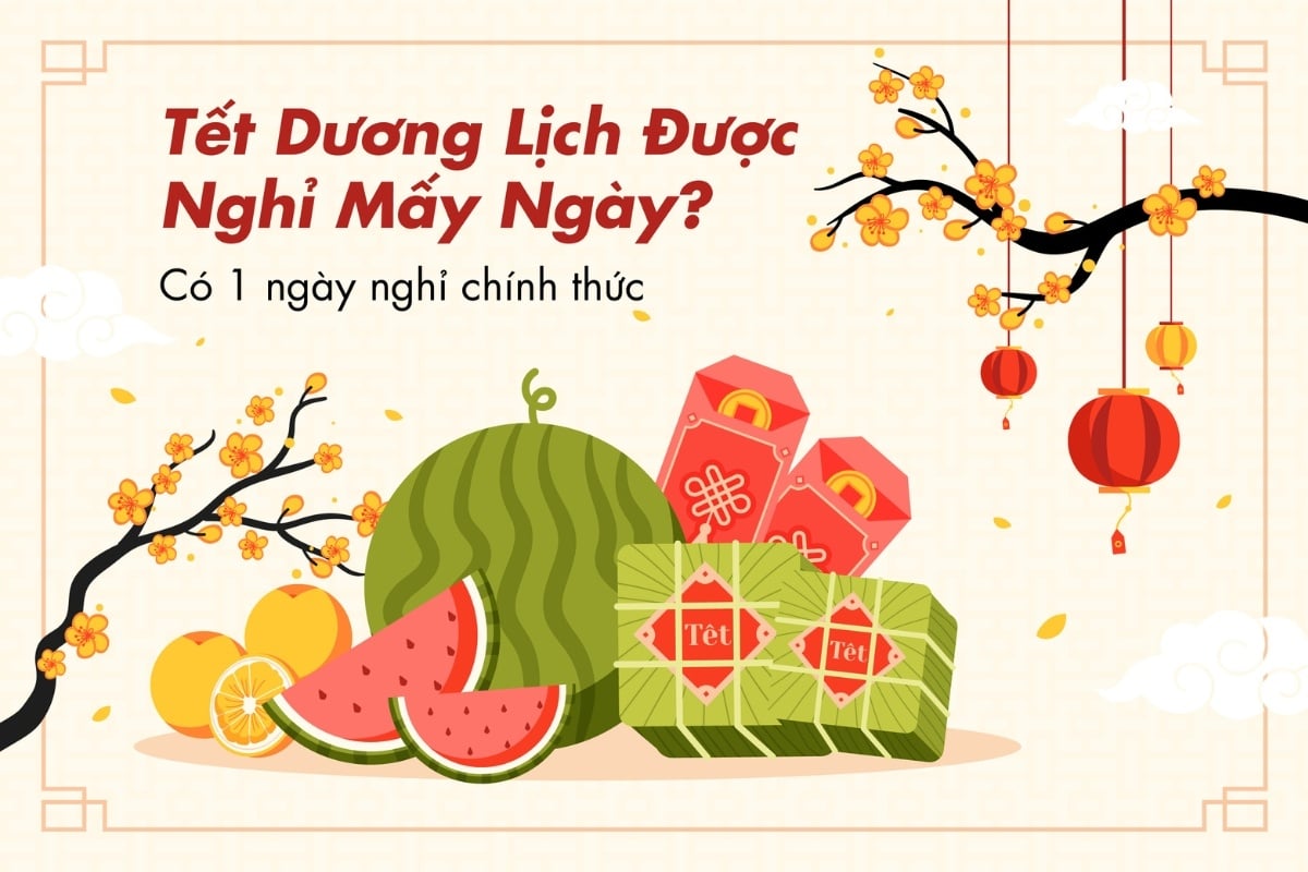 Tết dương lịch được nghỉ mấy ngày