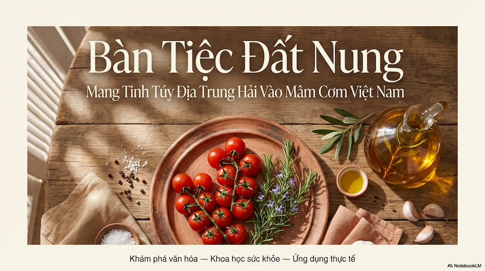 Ẩm Thực Địa Trung Hải Từ Văn Hóa Đến Món Ăn & Cách Áp Dụng Tại Việt Nam