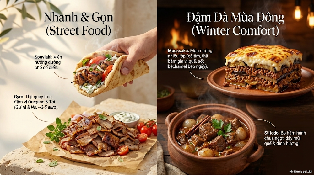 Ẩm Thực Hy Lạp: Mọi Điều Bạn Cần Biết Trước Khi Thử