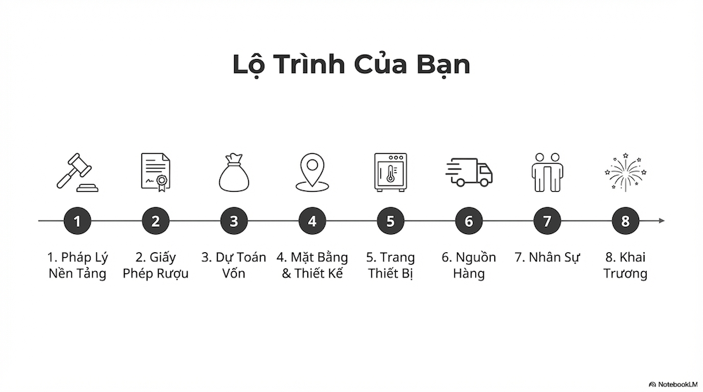 8 Bước Mở Cửa Hàng Rượu Vang Từ A-Z Cho Người Mới
