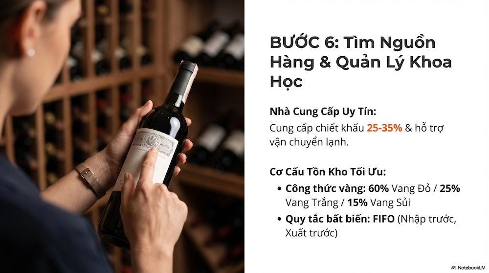 8 Bước Mở Cửa Hàng Rượu Vang Từ A-Z Cho Người Mới