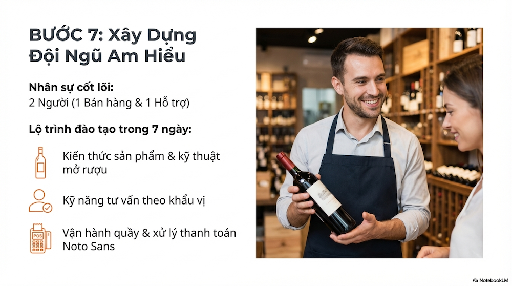 8 Bước Mở Cửa Hàng Rượu Vang Từ A-Z Cho Người Mới