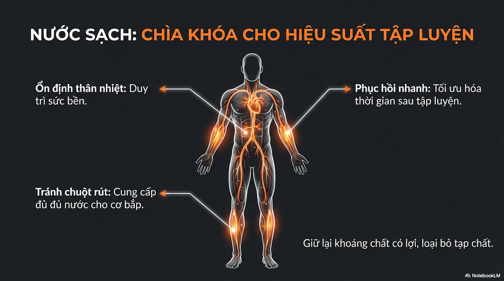Tại Sao Máy Lọc Nước Là Giải Pháp Thông Minh Cho Phòng Gym?