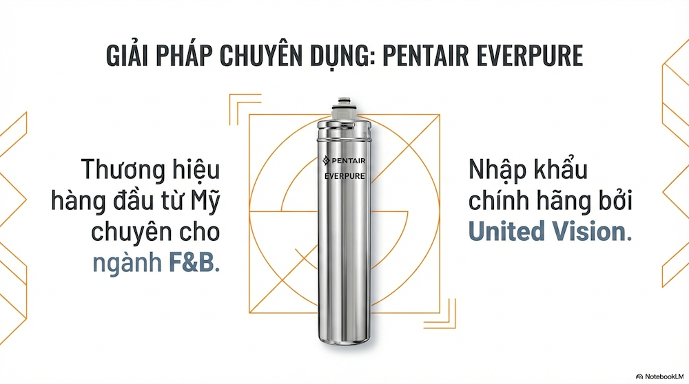 Giải Pháp Lọc Nước Chuyên Dụng Từ United Vision - Pentair Everpure