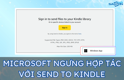 microsoft send to kindle