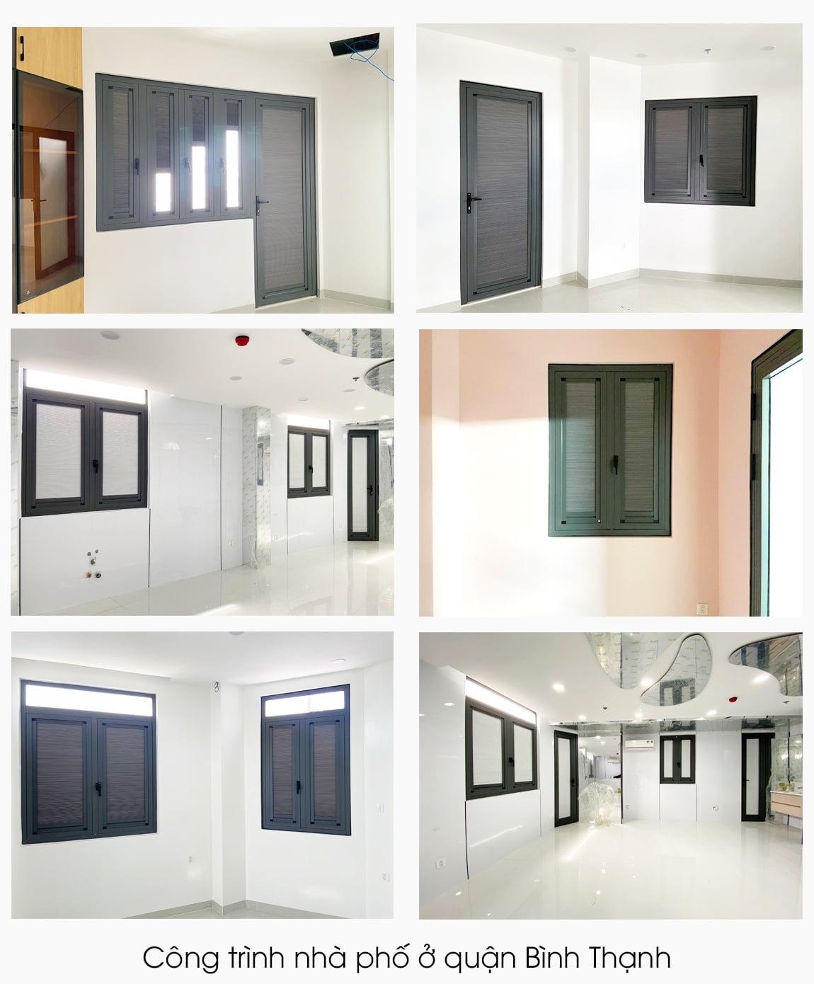 Rèm tổ ong gắn kính